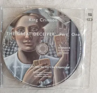 King Crimson The Great Deceiver CD Doble