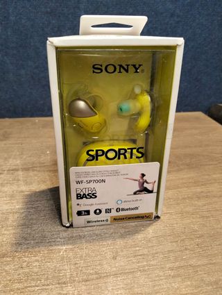Sony WF-SP700N Auriculares deportivos amarillos