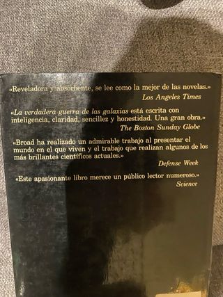 OFERTA! Libro la verdadera guerra de las galaxias
