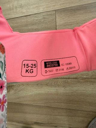 Chaleco natación Decathlon 15-25 kg