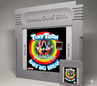 Cartucho Game Boy Tiny Toon Adventures Gigante