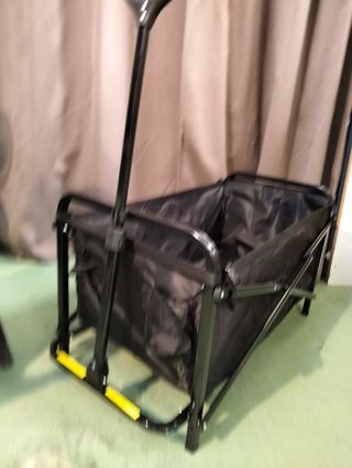 Carreta plegable para jardín y aire libre con bols