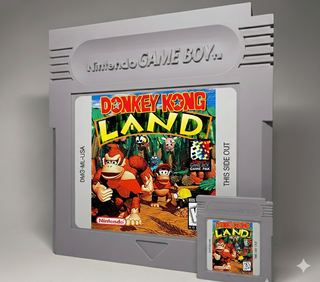 Cartucho Game Boy Donkey Kong Land Gigante