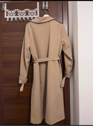 Trench donna beige