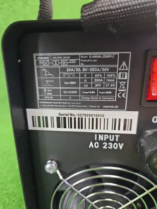 Soldadora MMA Stamos Germany 250A