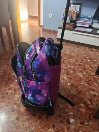 Mochila escolar con ruedas Totto