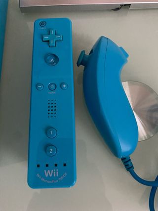 Consola Nintendo Wii Azul Completa