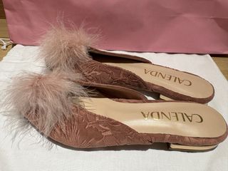 Mules Novia Calenda Rosas