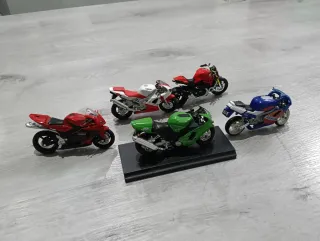 Lote 5 Motos Colección Juguete