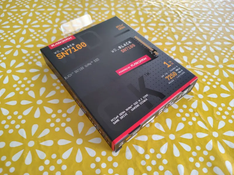 Disco WD SN7100 NVMe 1TB PCIe Gen4