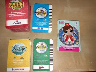 Lote Cromos Condis Super Animals LOL