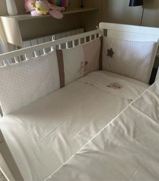 Cuna colecho madera 120x60cm