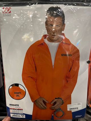 Disfraz Preso Recluso Widmann Talla S