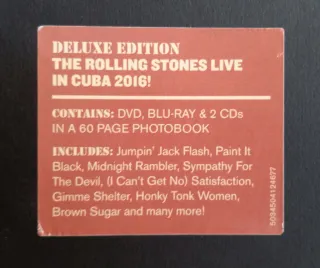 Caja DVD/Blu-ray 2 CD The Rolling Stones