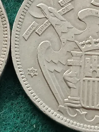 21 Monedas 50 Pesetas España