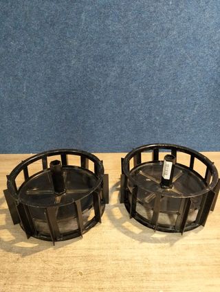 Bricoferr Par de Ruedas Agrícolas de Hierro 350x8