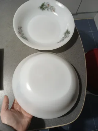 2 Fuentes de Arcopal con Margaritas