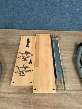 Soporte Wolfcraft para cortar leña