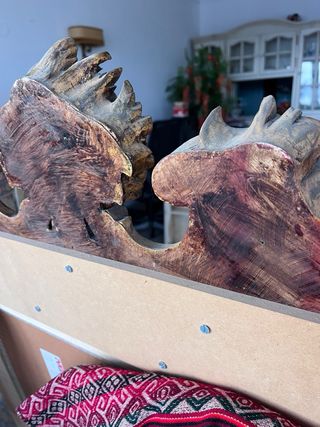 Espejo vintage madera tallada Recoger en persona