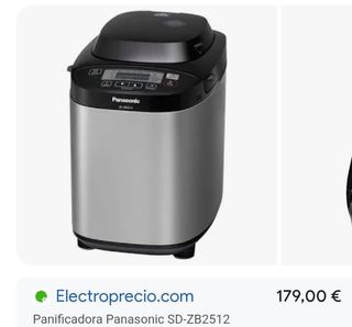 Panasonic SD-ZB2512 - Panificadora de 550 W