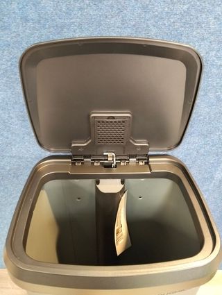 Cubo Basura Cocina SONGMICS 51L Gris Carbón