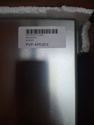 Nevera Frigorífico Acero Inoxidable