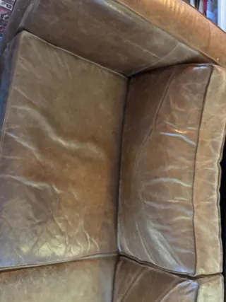 Sofá Cama Piel Maison du Monde COLONEL