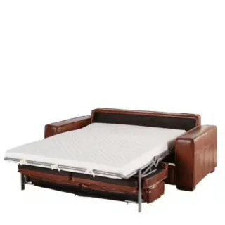 Sofá Cama Piel Maison du Monde COLONEL