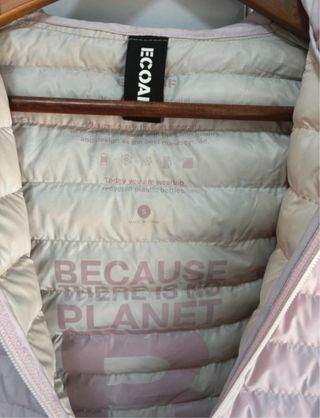 Plumífero Ecoalf Rosa Talla M. Nuevo a estrenar.