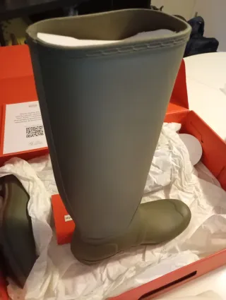 Botas Hunter Original Tall Verde Oliva T39