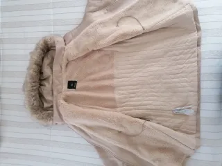 Abrigo Mango Beige Talla L