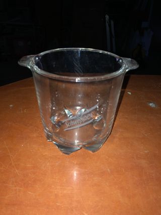 Cubeta Hielo Schweppes Vidrio