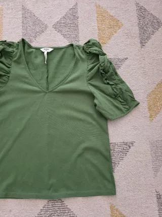 Camiseta verde de Object