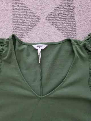 Camiseta verde de Object