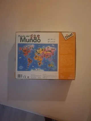 Puzzle Mundo 37 piezas Diset +4 años