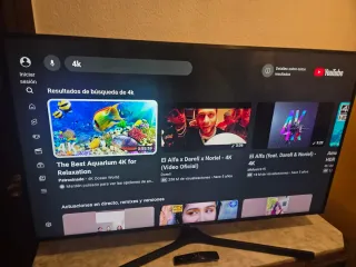 Smart TV Samsung 50 4K UHD HDR WiFi Mando Voz