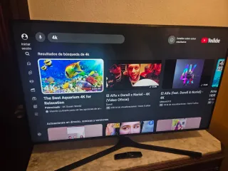 Smart TV Samsung 50 4K UHD HDR WiFi Mando Voz