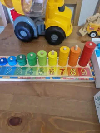 Lote Juguetes Infantiles: Camión, Coche, Bloques