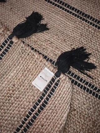 Alfombra de salón de yute