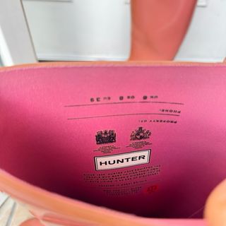 Botas de agua Hunter Naranja