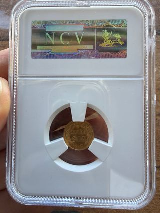 Moneda 2 Pesos Mexicanos Oro
