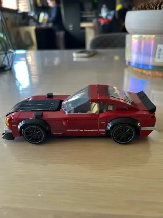 Coche XJD deportivo rojo compatible lego