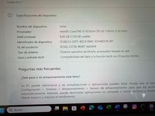 Microsoft Surface Pro 7 Argento - Come Nuovo