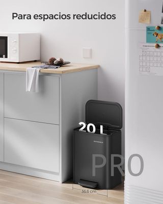 Cubo de basura de cocina - Songmics