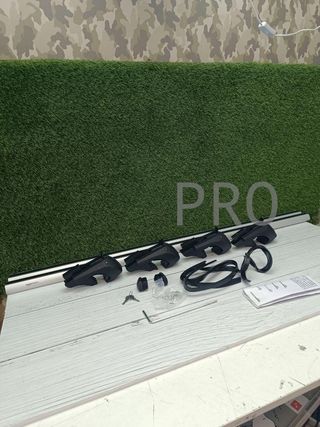 portaequipajes de techo con rieles cruzados, 52 pu