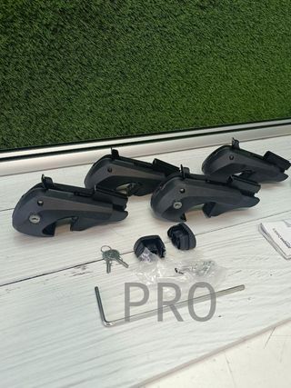 portaequipajes de techo con rieles cruzados, 52 pu