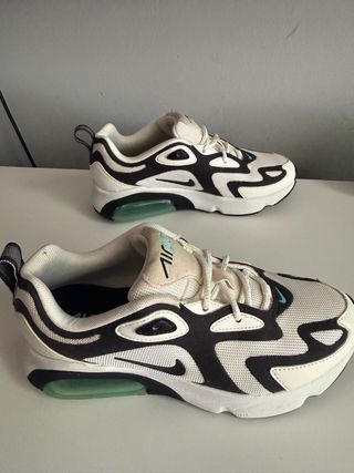Nike Air Max 200 Negro Blanco Turquesa