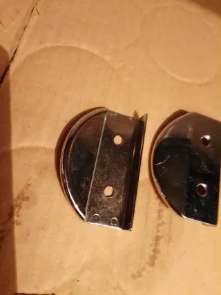 4 Maniglie Metallo 7 x 5 cm