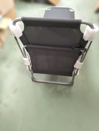 SONGMICS Tumbona Reclinable 193x53x29 cm Gris