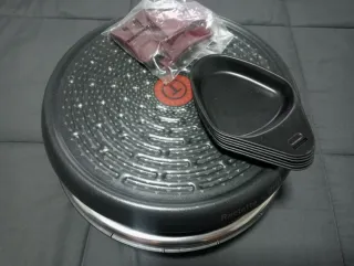 Raclette Grill Tefal con 6 sartenes